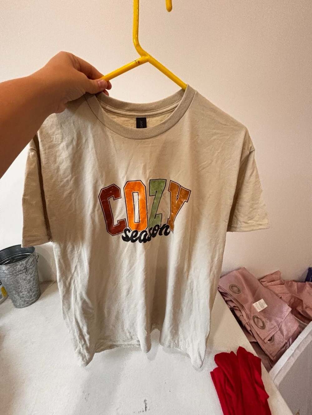 Comfort Colors Cozy Season Graphic Fall T-Shirt
